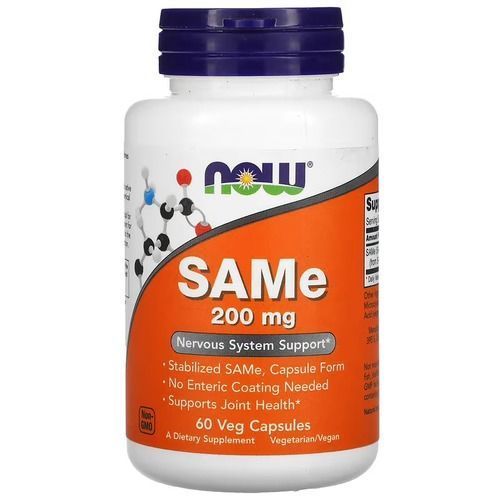 NOW SAMe 200 mg 60 капсул - NOW FOODS