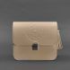 Шкіряна жіноча бохо-сумка Лілу світло-бежева краст BN-BAG-3-light-beige фото 6
