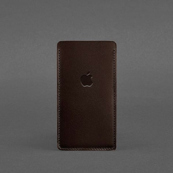 Шкіряний чохол для iPhone 12 Темно-коричневий Краст BN-GC-2-choko фото