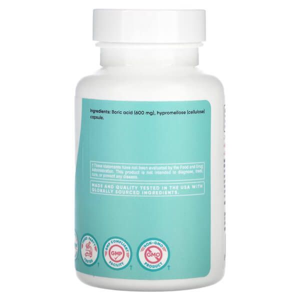 Nutricost Women Boric Acid 600 mg 30 капсул фото