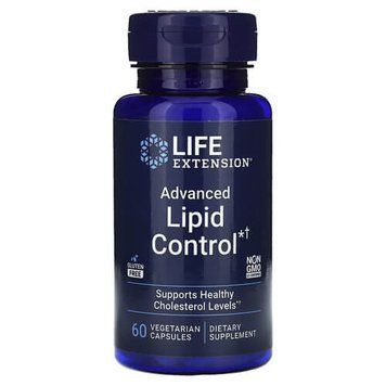 Life Extension Advanced Lipid Control 500 mg 60 капсул Life Extension купити в Україні