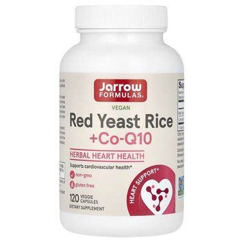Jarrow Formulas Red Yeast Rice + Co-Q10 120 капсул Jarrow Formulas купити в Україні
