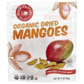 Made in Nature Organic Dried Mangoes 85 грам MDN-50110 фото