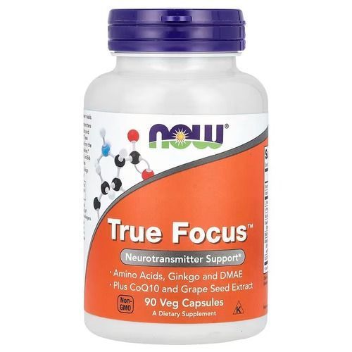 NOW True Focus 90 капсул NOW FOODS купити в Україні