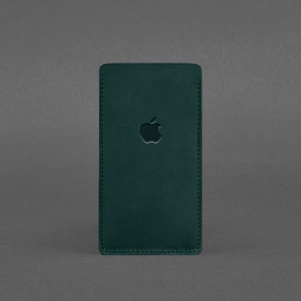 Шкіряний чохол для iPhone 12 Зелений Crazy Horse BN-GC-2-iz фото