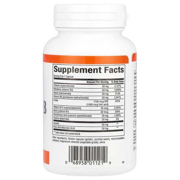 Natural Factors Hi Potency B Complex 90 капсул - Natural Factors