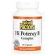 Natural Factors Hi Potency B Complex 90 капсул Natural Factors купити в Україні 1