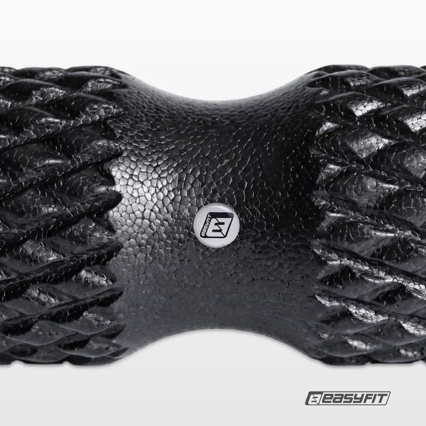 Масажний ролик EasyFit Grid Roller EPP 42 см EF-2043-BK фото