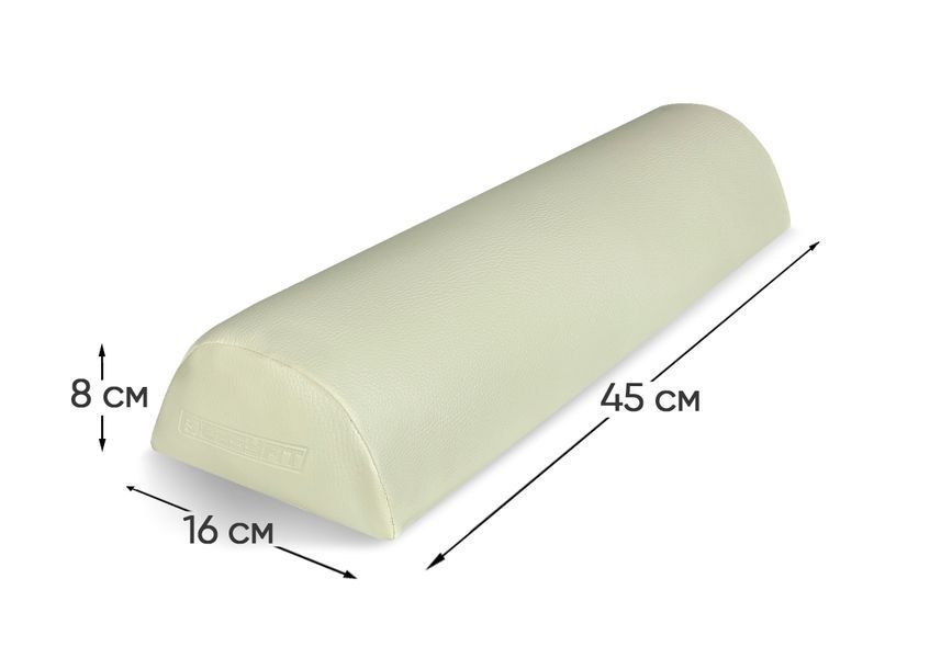 Масажний валик Easyfit 45 см для масажного столу Бежевий EF-2114-BE фото
