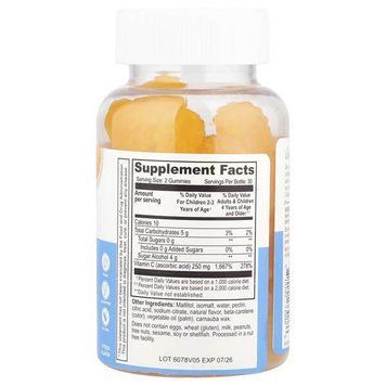 Lifeable Kids Vitamin C (Sugar Free) 250 mg 60 жувальних цукерок Lifeable купити в Україні