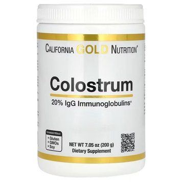 California Gold Nutrition Colostrum 200 g CGN-00912 фото