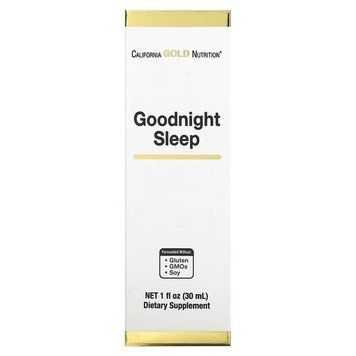 California Gold Nutrition Goodnight Sleep 30 мл (01.2027) California Gold Nutrition купити в Україні