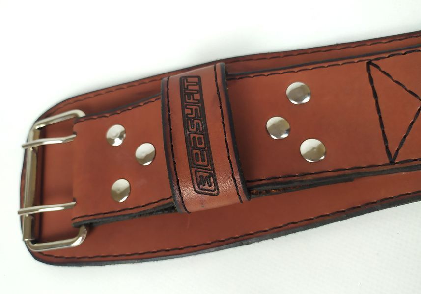 Пояс атлетичний EasyFit Training Belt (коричневий) L EF-TAB-BR-L фото