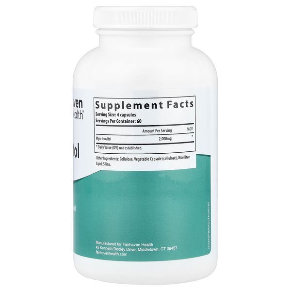 Fairhaven Health Myo-Inositol 240 капсул - Fairhaven Health