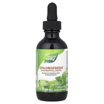 Nature's Way Chlorofresh Chlorophyll Drops Mint 59 мл Nature's Way купити в Україні