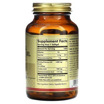 Solgar Evening Primrose Oil 1300 mg 60 капсул Solgar купити в Україні