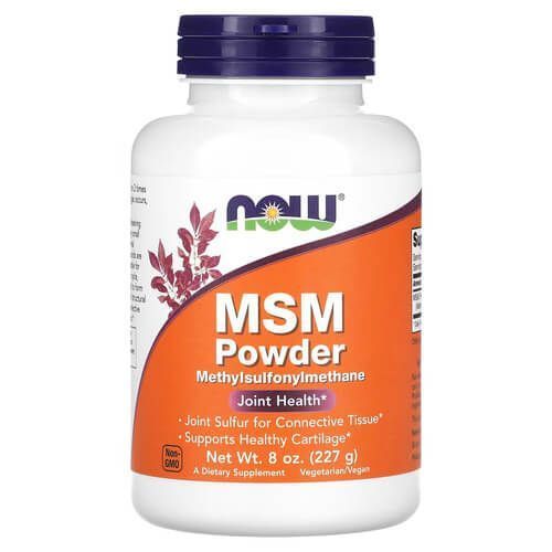 NOW MSM Powder 227 грам NOW FOODS купити в Україні