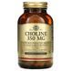 Solgar Choline 350 mg 100 капсул Solgar купити в Україні 2