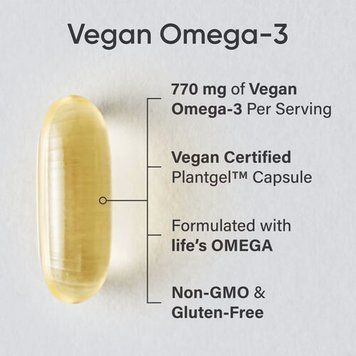 Sports Research Vegan Omega-3 60 веганських капсул Sports Research купити в Україні