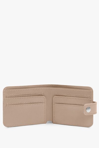 Шкіряне портмоне Mini 2.2 світло-бежевий TW-PM-2-2-light-beige фото