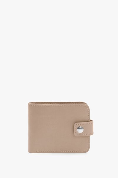 Шкіряне портмоне Mini 2.2 світло-бежевий TW-PM-2-2-light-beige фото