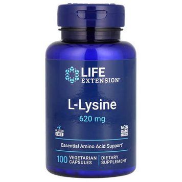 Life Extension L-Lysine 620 mg 100 капсул LEX-16781 фото