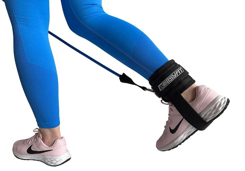 Манжета EasyFit R11 на липучці для тяги (з п&rsquo;яткою) EF-LGSTR-11 фото