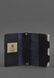 Шкіряний блокнот (Софт-бук) 3.0 синій Краст BN-SB-3-navy-blue фото 4