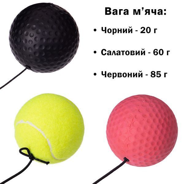 Набір для боксу EasyFit Fight Ball Set 3 EF-8501 фото