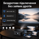 Портативний WiFi Міні LED Проектор Android 13.0 з Динаміком + Bluetooth 2 Режими + Screen Mirroring FULL HD 1080Р Cheerlux E2-C Cheerlux E2-C фото 5