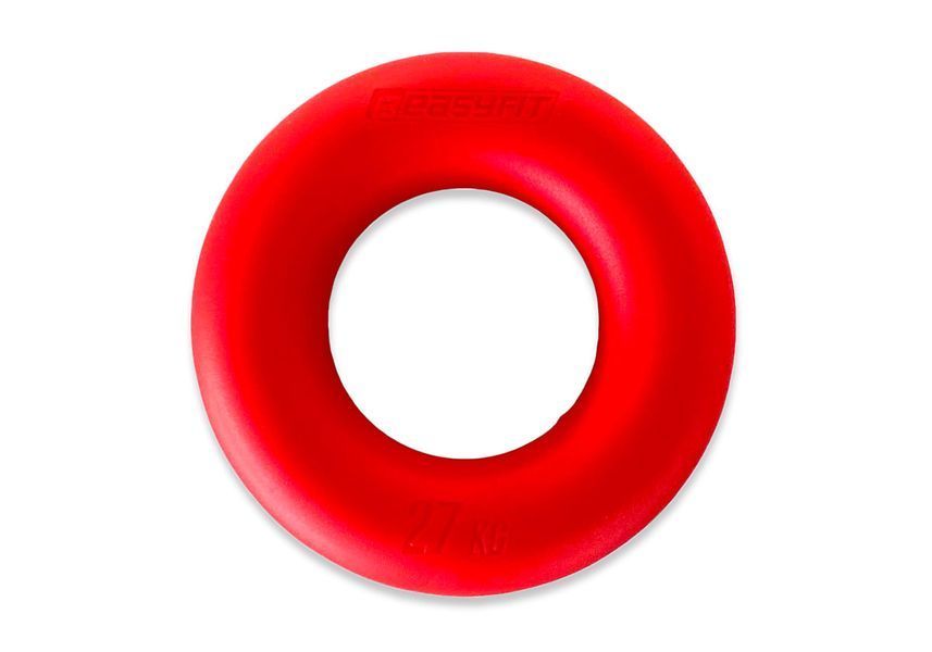 Еспандер кистьовий кільце EasyFit Ring 27 кг червоний фото