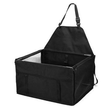 Велика Переноска для Собак в Машину Zmaker 48&times;39&times;27 см Складана Сумка-Автокрісло на 12 Трубок для Малих і Середніх Порід Чорна Zmaker1 фото