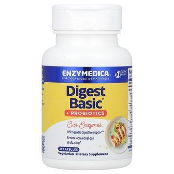Enzymedica Digest Basic + Probiotics 30 капсул - Enzymedica