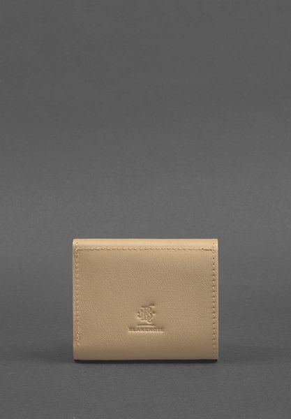 Жіночий шкіряний гаманець 2.1 світло-бежевий BN-W-2-1-light-beige фото