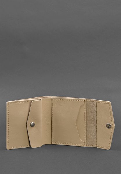 Жіночий шкіряний гаманець 2.1 світло-бежевий BN-W-2-1-light-beige фото