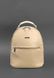 Шкіряний жіночий міні-рюкзак Kylie Світло-бежевий краст BN-BAG-22-light-beige фото 2