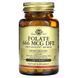 Solgar Folate 666 mcg DFE (Metafolin 400 mcg) 100 таблеток SOL-01941 фото 1