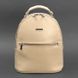Шкіряний жіночий міні-рюкзак Kylie Світло-бежевий краст BN-BAG-22-light-beige фото 5