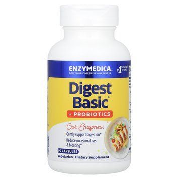 Enzymedica Digest Basic + Probiotics 90 капсул - Enzymedica