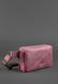 Шкіряна поясна сумка Dropbag Mini Crazy Horse бордова BN-BAG-6-vin-kr фото 3