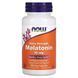 NOW Melatonin 10 mg 100 капсул NOW FOODS купити в Україні 1