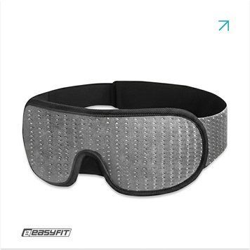 Маска для сну 3D EasyFit Dream з ефектом пам&rsquo;яті (сіра) EF-0910-GY фото