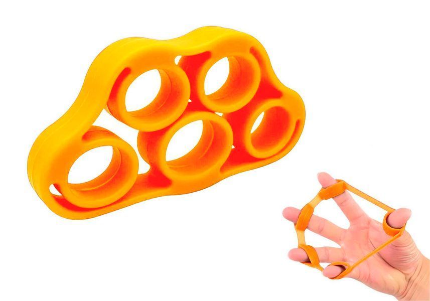 Еспандер для рук та пальців EasyFit GripFlex 5 кг (помаранчевий) фото