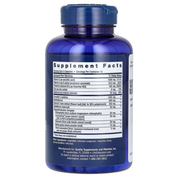Life Extension Anti-Alcohol Complex 60 капсул LEX-22400 фото