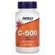 NOW Vitamin C-500 With Rose Hips 100 таблеток NOW-00670 фото 1