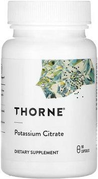 Thorne Potassium Citrate 90 капс. Thorne купити в Україні