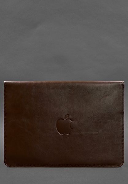 Шкіряний чохол-конверт на магнітах для MacBook 15-16 дюйм Бордовий BN-GC-12-vin фото