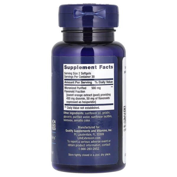 Life Extension Youthful Legs 500 mg 60 рідких капсул Life Extension купити в Україні