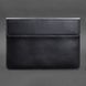 Шкіряний чохол-конверт на магнітах для MacBook 14 Темно-синій BN-GC-22-navy-blue фото 4