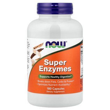 NOW Super Enzymes 180 капсул - NOW FOODS